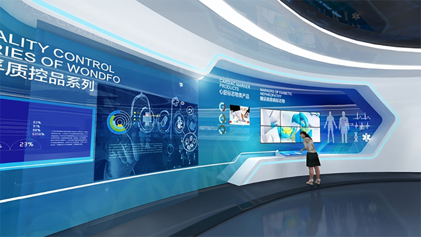 多屏聯(lián)動在企業(yè)展廳中的數(shù)字技術(shù)應用與內(nèi)容展示